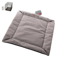 K&H Pet Products Mother’s Heartbeat Puppy Crate Pad Water-Resistant Gray Medium/large breed beat 21 X 31 Inches