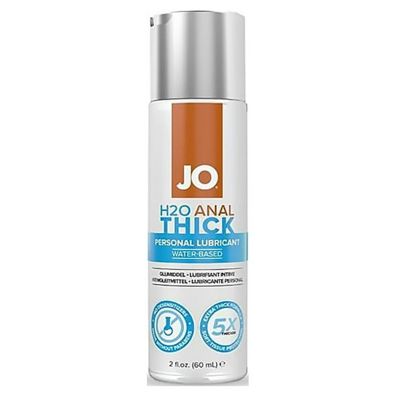 JO H2O Anal Thick Water-Based Personal Lubricant, 2 oz