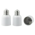 thumbnail image 6 of E26 27 to E39 E40 Light Bulb Base Adapter Socket Converter - 3 Pack - PBT Plastic Aluminum - 660W Max - for Home Office Commercial Lighting, 6 of 7