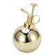 thumbnail image 5 of Regadera de metal ANGGREK de 500 ml color dorado para jardinería familiar y riego de plantas, 5 of 8