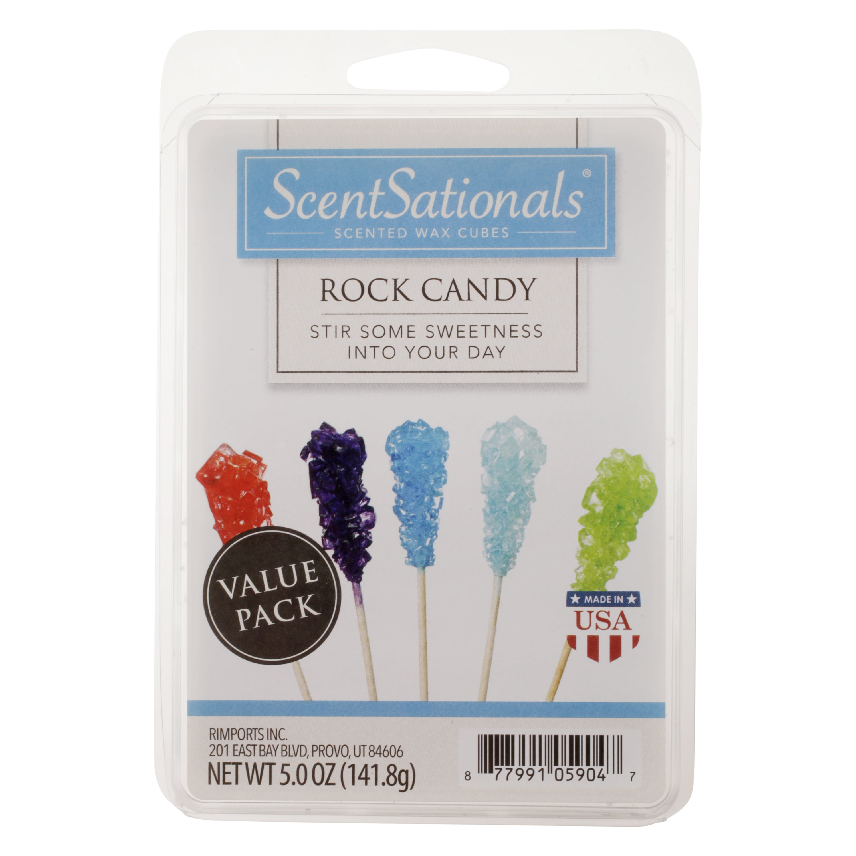 Rock Candy Scented Wax Melts, ScentSationals, 5 oz