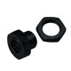thumbnail image 2 of Acoplador hexagonal de rueda de 4 piezas de 17 mm Afortunado Hsp Traxxas Hpi Tamiya 1/8 Rc Car Sencillez, 2 of 4