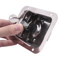 thumbnail image 4 of 2X Paddle Slam Latch with Lock & Key Travel Trailer Lock Stainless Steel RV Door Latch Heavy Duty Flush Handle Latch, 4 of 7