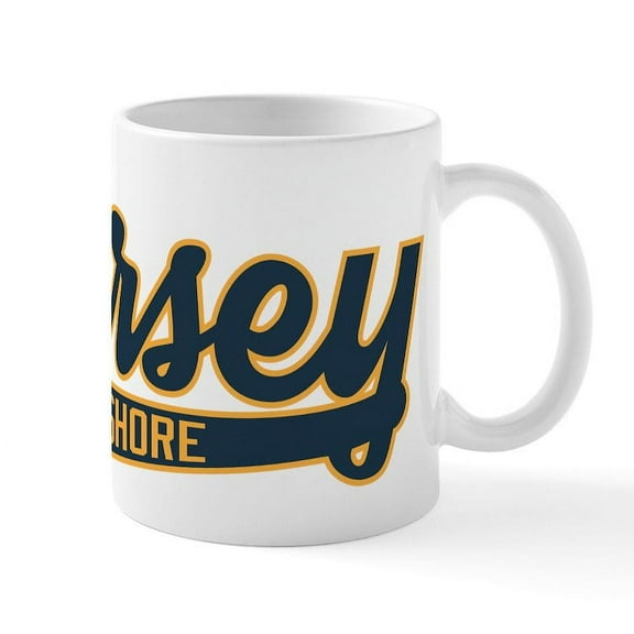 CafePress - Jersey Shore Mugs - 11 oz Ceramic Mug - Novelty Coffee Tea Cup