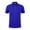 Blue, variant on Men's Polo Shirts Casual Work T Shirts Quick Dry Short Sleeve Golf Shirt Pique Jersey Outdoor Performance