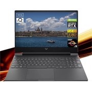 HP Victus 144Hz 15.6" FHD DTS Gaming Laptop, AMD Ryzen 5 8645HS 6-Core Processor, NVIDIA GeForce RTX 4050, 16GB RAM 512GB SSD, Backlit Keyboard, Wi-Fi 6, Bluetooth 5.3, Windows 11 Home, Gray