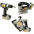 thumbnail image 4 of Stanley Jr. 3 Pack Kids Toy Power Tool Set with Drill, Circular Saw and Jigsaw Fun Pretend Play Tools for Young Builders Ages 3+ Batteries Included, 4 of 6