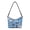 Butterfly Music Note, variant on Vintage Owl Striped Pattern PU Leather Hobo Purse Tote Bag for Women, Shoulder Handbag with Large Capacity Shoulder Bag for Travel