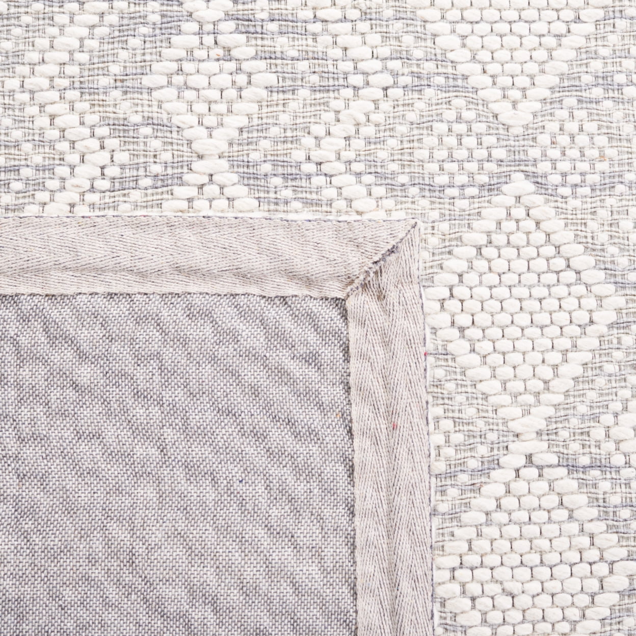 SAFAVIEH Marbella Britton Bordered Area Rug, Ivory/Grey, 3' x 5'