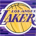 thumbnail image 2 of Los Angeles Lakers Stretched 16" x 20" Embellished Canvas Giclee Print - Art by Charlie Turano III, 2 of 3