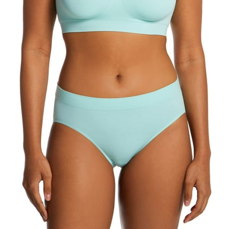 

Women s Bali 2362 One Smooth U All-Around Smoothing Hi-Cut Panty (Blue Spearmint 7)