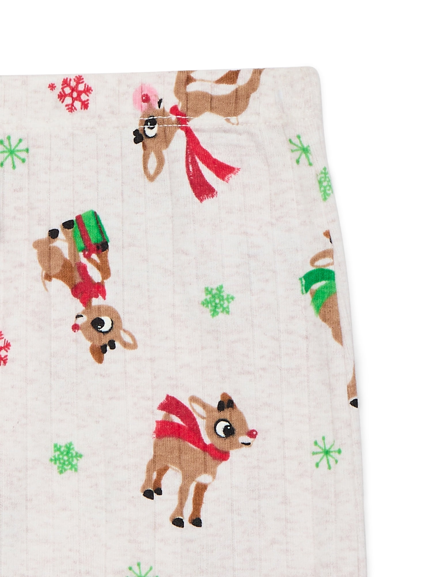 Rudolph Baby Boys Christmas Graphic Bodysuit and Jogger Pants Set, 2-Piece, Sizes 0M-12M