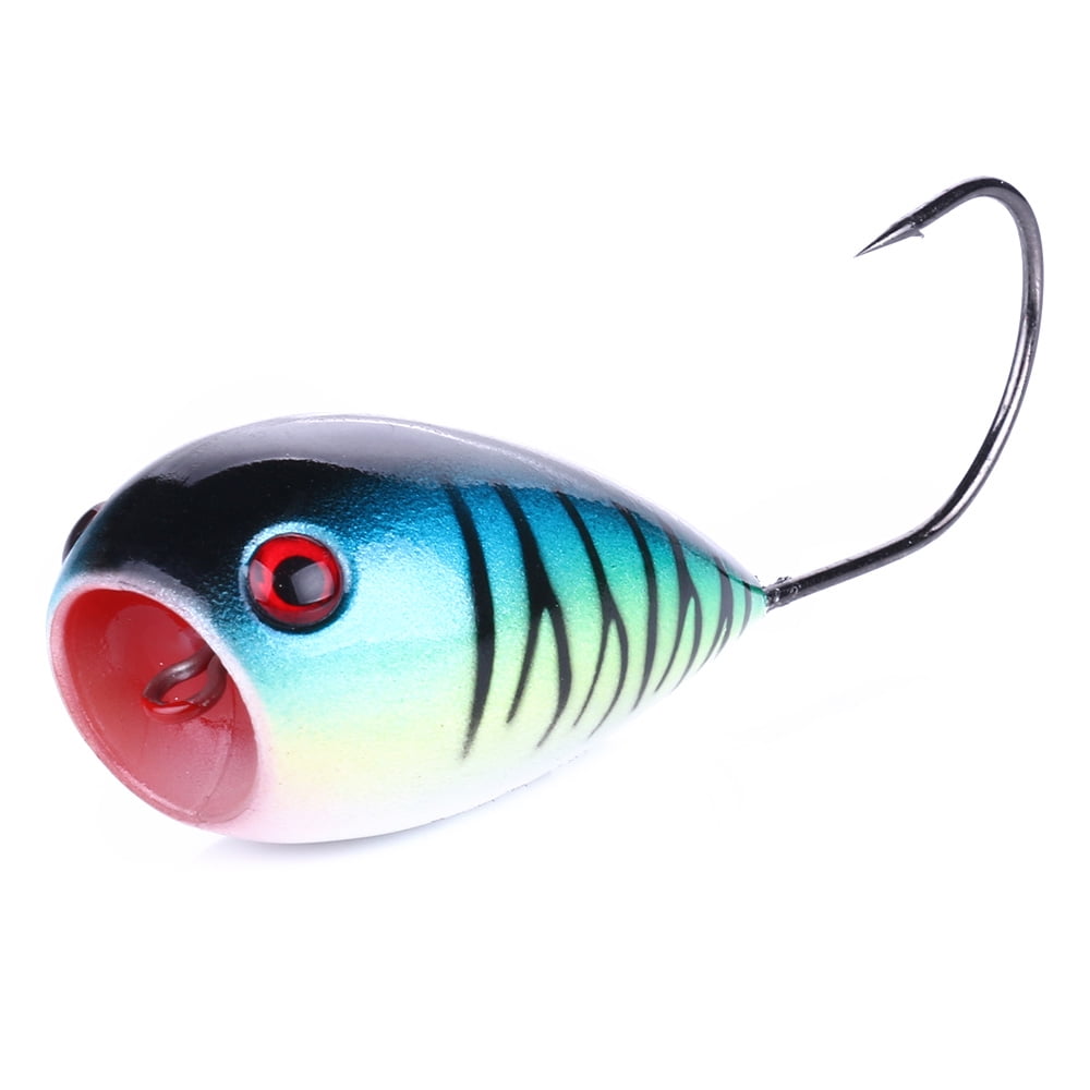 HENGJIA 8pcs Bucktail Jigs Saltwater Fishing Jigs Head Surf Fishing Lures Bait Top Water Popper Fishing Jigs Hooks for Bass Striper