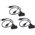 thumbnail image 1 of 3X Cable Adaptador USB2.0 Una SATA de 48 cm para Disco Duro Externo SSD de 2.5 Pulgadas, 1 of 5