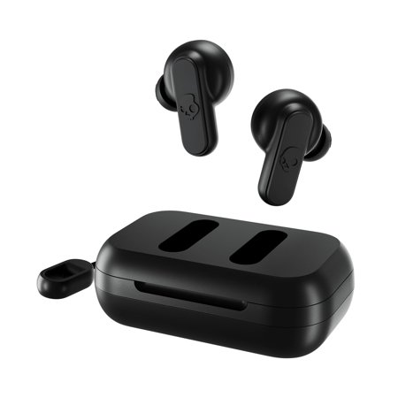 Dime True Black Wireless Earbuds with 12 Hour Battery and Microphone