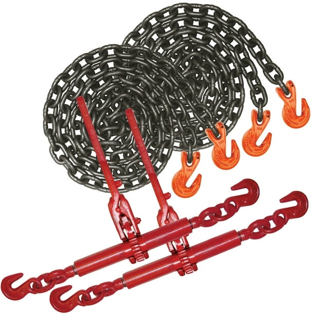 VULCAN Chain and Binder Kit Grade 100 3/8 Inch x 16 Foot Walmart