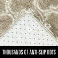 thumbnail image 6 of Noahas Soft Geometric Area Rugs for Bedroom Living Room Shaggy Patterned Fluffy Carpets, Decor Rug,5x8ft,Beige/White, 6 of 6