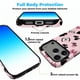 thumbnail image 5 of SKLYDDI Funda para iPhone 17 Pro Max, Diseño de Moños Negros y Lunares Rosas, 5 of 7