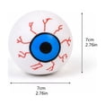 thumbnail image 3 of Eyeball Squishy Toy Random Color, Spooky Halloween Stress Relief Fidget Toy, Soft Squeeze Sensory Calming Ball for Party Favors Gothic Decor Haunted House, Gift for Halloween Lovers, 3 of 6