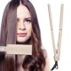 thumbnail image 5 of Plancha para el cabello Plancha plana Plancha para el cabello de cerámica antiestática Calentamiento rápido con temperatura ajustable Herramienta de peinado para mujeres Hace que el cabello se calie(U EOTVIA NO, 5 of 6