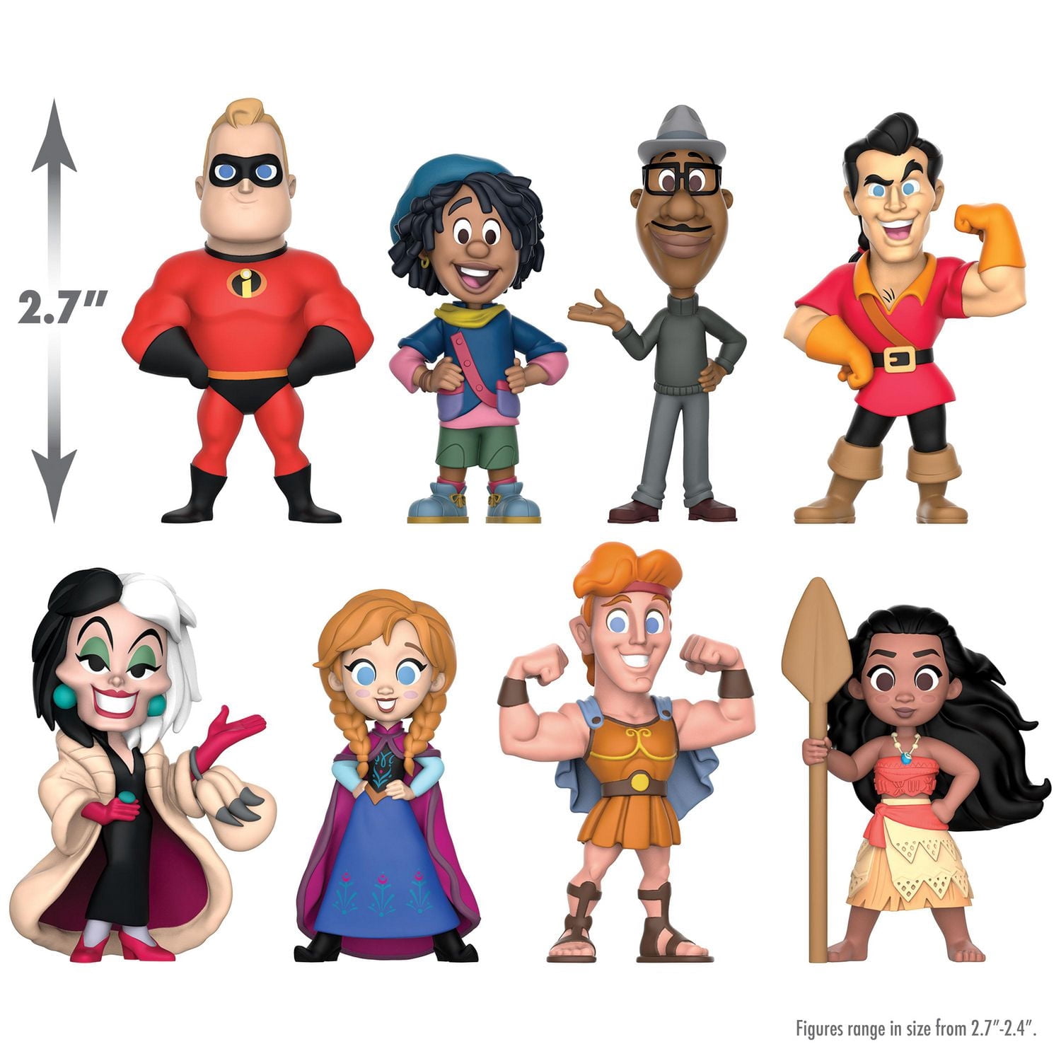 Disney100 Years of Relentless Pursuit Celebration Collection Limited Edition 8-piece Figure Pack