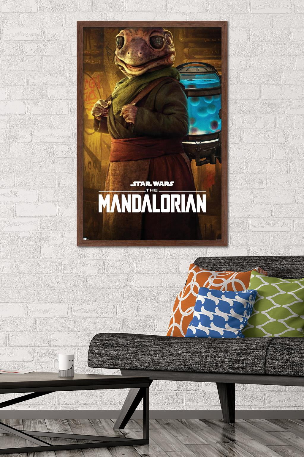 Star Wars: The Mandalorian Season 2 - Frog Lady Wall Poster, 22.375" x 34", Framed