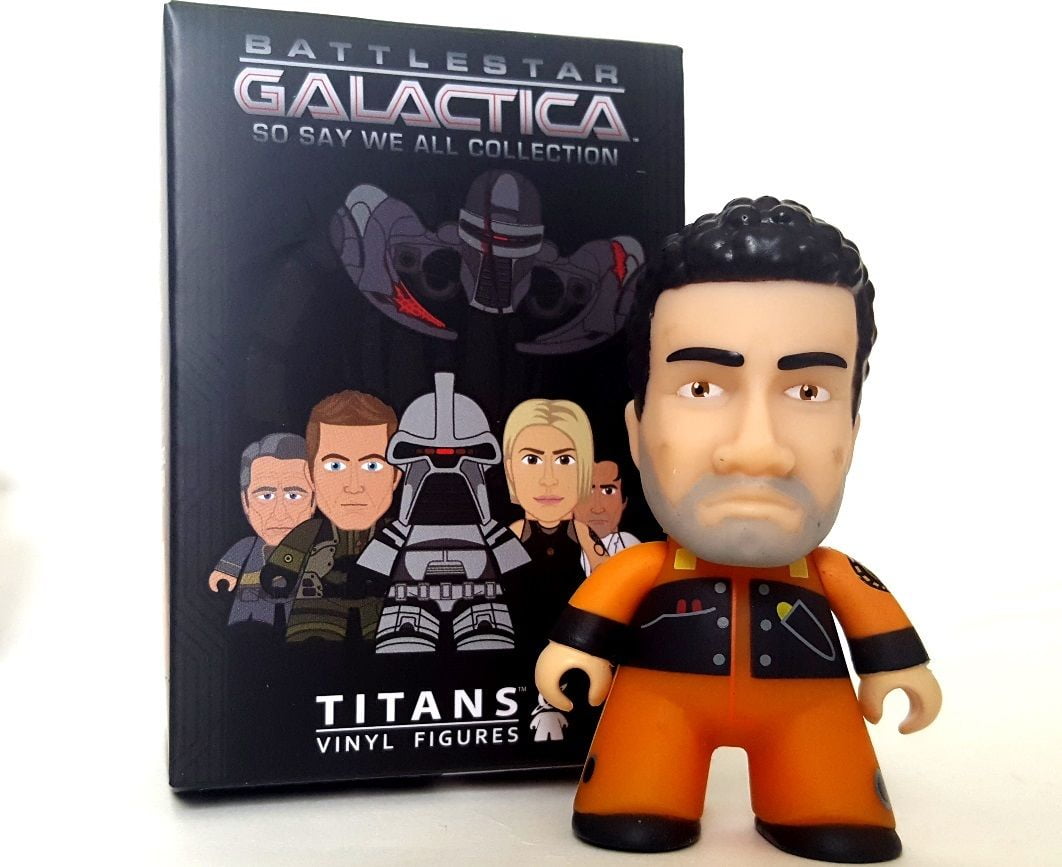 Battlestar Galactica So Say We All Titans Vinyl Figures Scar 2/18 