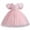 Pink, variant on Odeerbi Toddler Dress Kids Girls Princess Dresses Tulle Dress Middle-aged Children's Sleeveless Embroidery Mesh Gauze Dress Beige
