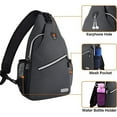 thumbnail image 5 of KAWELL Sling Backpack, Multipurpose Crossbody Shoulder Bag Travel Hiking Daypack, 5 of 6