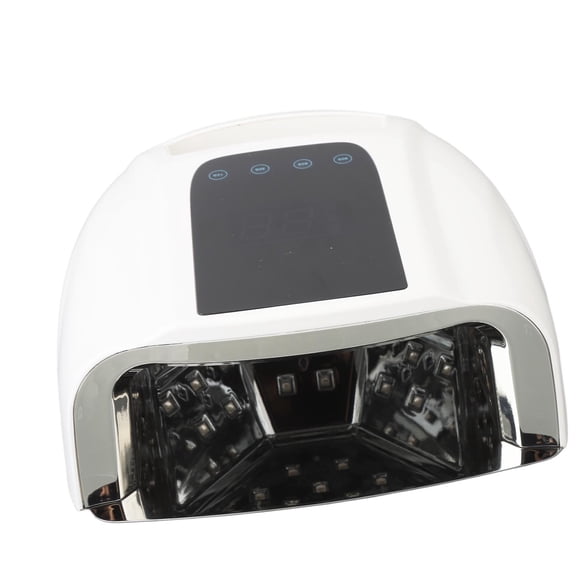 Lámpara De Umas De Gel UV LED DE 96 W, Sensor De Infrarrojos, Placa Base Magnética Desmontable, Inalárbrica Portátil, Pantalla LED Digital, 42 Chips De Lámpara, Curado