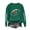 Army Green, variant on Yangnuo Women's Football Heart Graphic Crew Neck Sweatshirt Sleeve Stitch Print Loose Long Sleeve Casual Pullover Tops