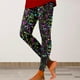 thumbnail image 1 of MKLEKYY Leggings deportivos para mujer, mallas deportivas elásticas con estampado colorido e informal de moda para yoga y fitness 2628, 1 of 3