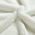 thumbnail image 3 of Home Soft Things Heavy Faux Fur 2 Piece Throw Pillow Cover Set - Bright White - 14" x 26", 3 of 5