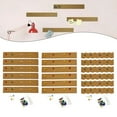 thumbnail image 2 of MYG 6-Pack Premium Cork Board Strips for Walls, Multipurpose Bulletin Board Strip, 2 of 9