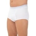 thumbnail image 3 of Men's Munsingwear MW21 Comfort Pouch Cotton Full Rise Brief - 3 Pack (White 36 Waist), 3 of 3
