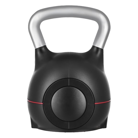 KFFKFF Adjustable Kettlebell with 7 Weight Options (3.5 to 22.5 lbs), Crafted from Die-Cast Aluminum and ABS, Ideal for Grip Strength, Full-Body Exercises, and Cross-Training
