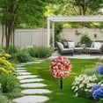 thumbnail image 1 of The High End Rose Tree Shaped Ground Plug Has An Exquisite Design That Fills Every Corner With Warmth And Creates A Garden Flag Holder Stand Bulk Easter Cards Bulk for Kids Banner Holders for Display, 1 of 3