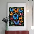 thumbnail image 2 of Diamond Art Kits for Adults - 5d Colorful Butterfly Collection Nature Diamond Painting for Adults, Diamond Art for Adults Beginners, Diamond Painting Kits for Adults for Home Wall Decor, 2 of 7