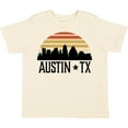 thumbnail image 3 of Inktastic Austin Texas Skyline Vintage Boys or Girls Toddler T-Shirt, 3 of 5