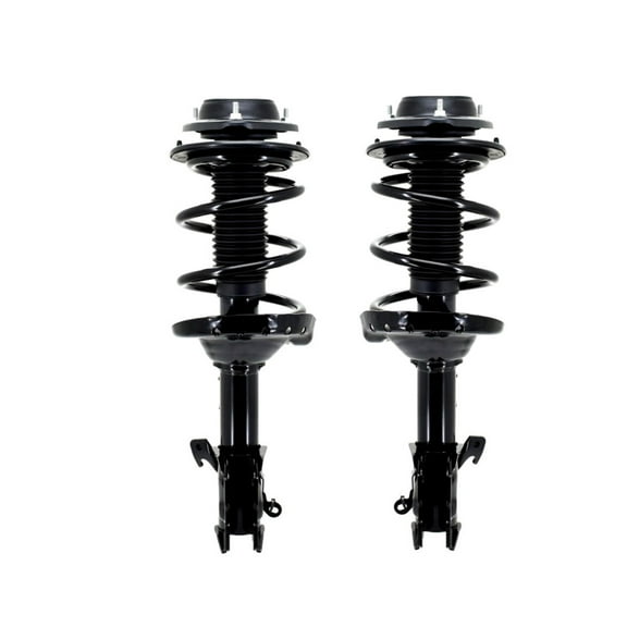 Pair of 2 Front L-R Quick Complete Strut-Coil Spring For 2015-2017 Subaru Legacy AWD