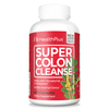 Health Plus Super Colon Cleanse 120 Day Supply of Gentle Gut Cleanse Detox, Psyllium Husk, Probiotics for Constipation Relief & Digestive Support, 480 Capsules