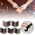 thumbnail image 2 of Leather End Punch Cutter, Leather End Cutter, High Hardness Easy To Install DIY Leather Leather Polishing Cutting Punching For Grinding V Shape End, 2 of 8