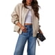 thumbnail image 1 of Chaquetas de Oversize para Mujer, Estilo Motero, de Ante Sintético, Ideales para Otoño e Invierno Estilo Y2K L, 1 of 8