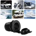 thumbnail image 3 of 12V 24V ABS Car Motorcycle  Lighter Power Plug Socket with Waterproof Cover, 3 of 8