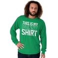 thumbnail image 5 of Punny Sports Funny Sarcastic Athletic Long Sleeve TShirt Men Women Brisco Brands S, 5 of 6