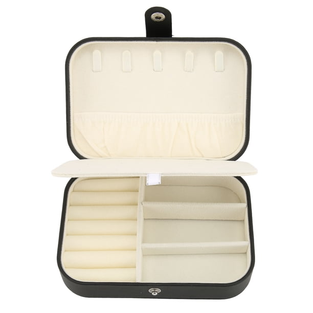 Joyero de viaje Jadeshay Caja de almacenamiento de joyas de múltiples capas Diseño aerodinámico