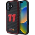 thumbnail image 1 of Funda Red Bull Tipo Carbono Para iPhone 16 - Negro, 1 of 7