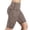 Yoga Pants-A233Khaki, variant on LEKWK Short Leggings for Women High Waist Side Pockets Tummy Control Gym Leggings Stretchy Yoga Workout Leggings Compression Running Athletic Gear