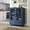 Blue, variant on Minimalist Modern Wooden Buffet Storage Sideboard Cabinet Credenza Cupboard with Double Glass Doors Drawer for Living Room, Dining Room, Hallway Entryway, 28x15x36 Inches (Green)