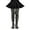 Black, variant on Children's Hosiery Fishnet Dot Drill Pantyhose Band Drill Colored Mesh Hosiery Girl Cutout Tights Girl Mesh Stockings Young Girl A 12-15 Years